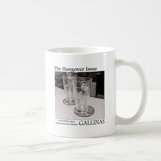 Taza De Café Gallinas: El problema de la resaca (Derecha)