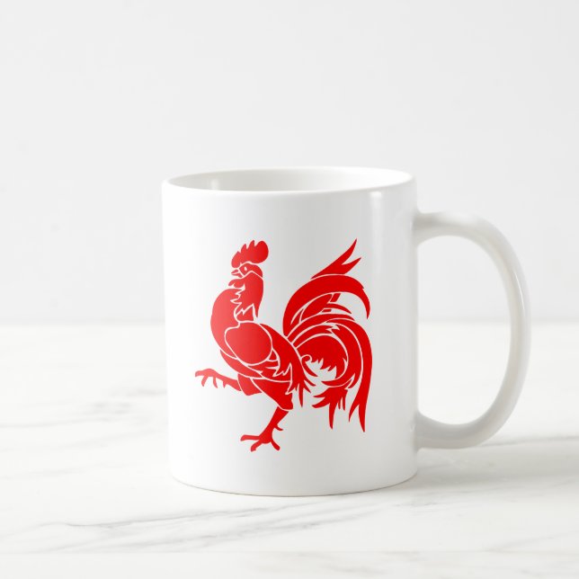 Taza De Café Gallo de Valonia (Derecha)