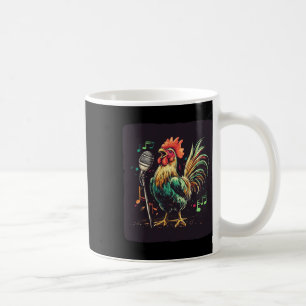 Taza De Café Gallo Genial En Karaoke R Para El Amor De Pollo Ca