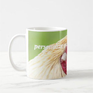 Taza De Café gallo, pollo, animal, ave, diseño, granja,