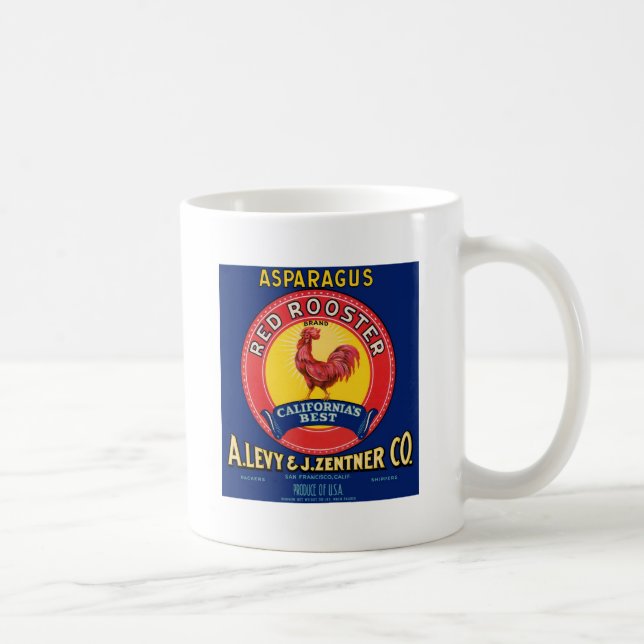 Taza De Café Gallo rojo (Derecha)