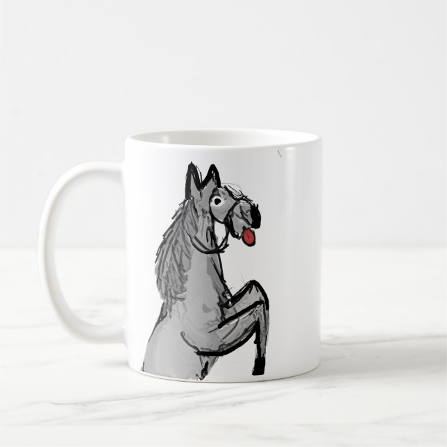 Taza De Café Gallopaje de Caballos (Izquierda)