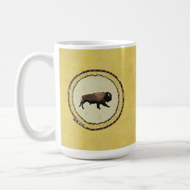Taza De Café Galloping Bison (Izquierda)