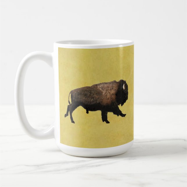 Taza De Café Galloping Bison (Izquierda)