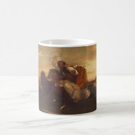 Taza De Café Galloping Outlaw (Vaquero a caballo) (Caballos)