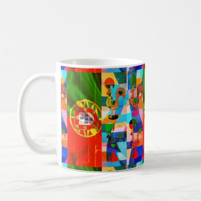 Taza De Café Galo de Barcelos, Portugal (Izquierda)