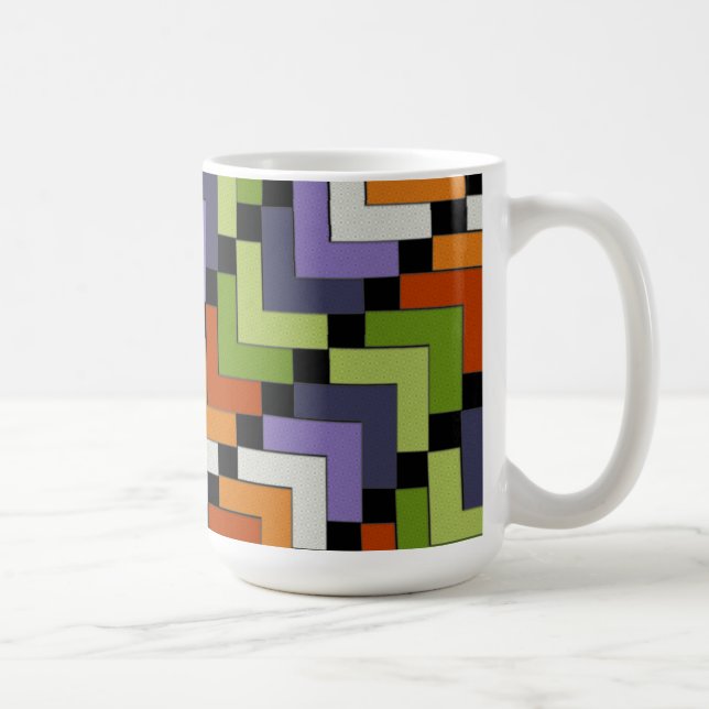 Taza De Café Galones del arte popular (Derecha)