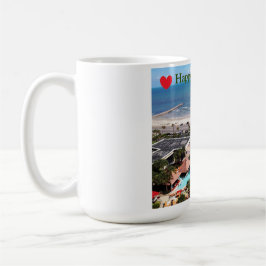 Taza De Café Galveston Beach "Feliz Día del Padre" 