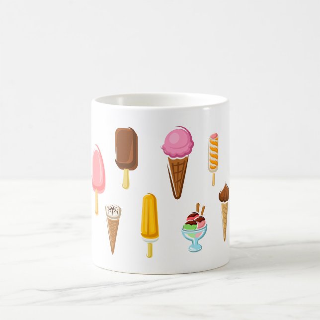 Taza De Café Gama De Helados (Subido por el creador)