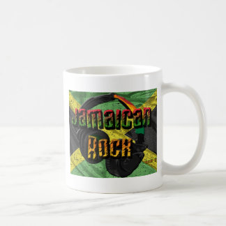 Taza De Café Gama jamaicana de la bandera de la roca
