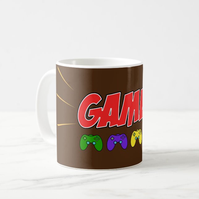 Taza De Café Gamer (Anverso izquierdo)