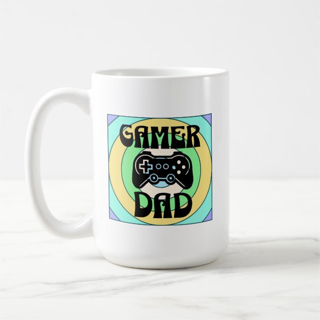 Taza De Café Gamer Dad (Izquierda)