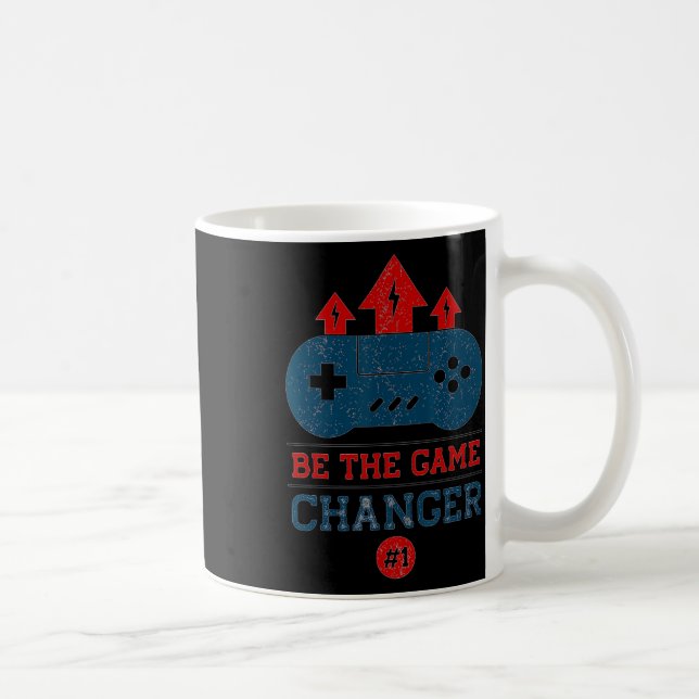 Taza De Café Gamer Game Changer Video Game Lover Gift Shirt  (Derecha)