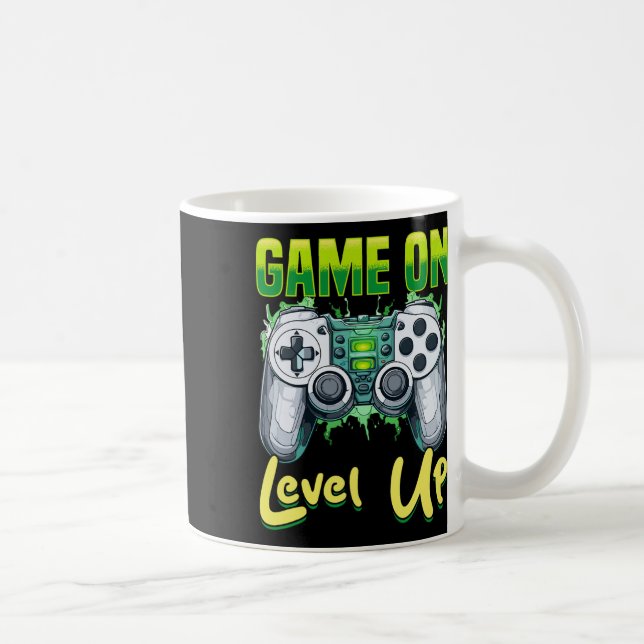 Taza De Café Gamer Gaming Game On  (Derecha)