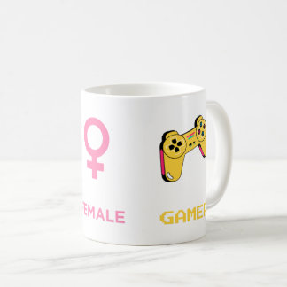 Taza De Café Gamer Male Female Controller Funny Pixel Art Gift