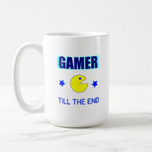 Taza de café Gamer Till The End para jugadores