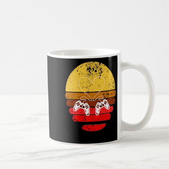 Taza De Café Gamers Valentine Valentines Day For Gamers 1  (Derecha)