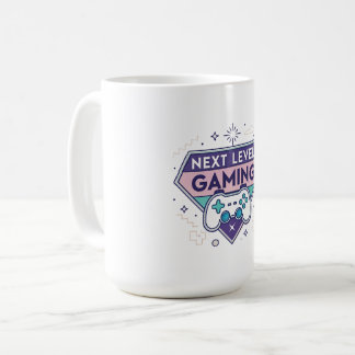Taza De Café "Gaming Coffee Mug 15oz | Next Level Gaming Badge 
