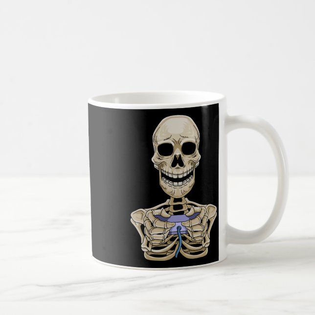 Taza De Café Gaming Halloween Skeleton Gamer Controller (Derecha)