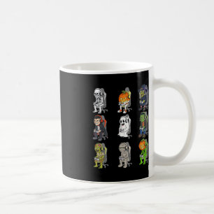 Taza De Café Gaming Halloween Skeleton Vampire Gamer Zombie Boy