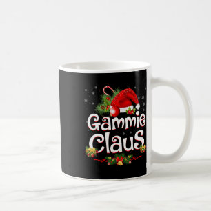 Taza De Café Gammie Claus Santa Navidades Pajama Family Matchin