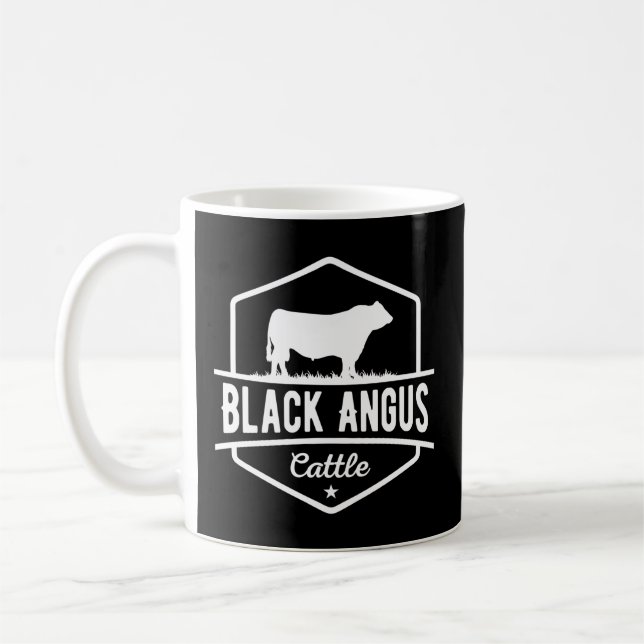 Taza De Café Ganado bovino negro de Angus (Izquierda)