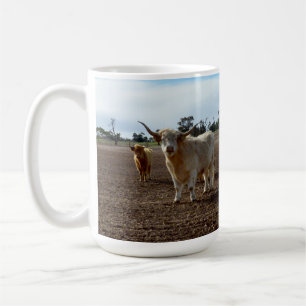 Taza De Café Ganado suelto: robo de trigo de vacas de las Highl