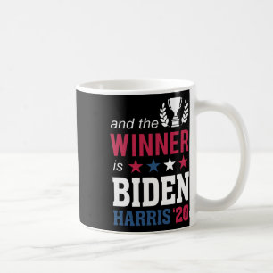 Taza De Café Ganador campeón presidente Joe Biden Kamala Harris