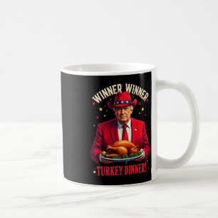 Taza De Café Ganador de Cena Turca Gracioso Trump Pjs Gracias