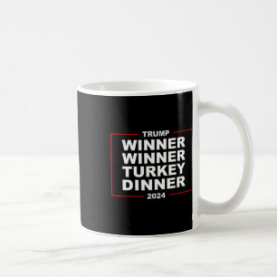 Taza De Café Ganador de la cena en Turquía Trump 47 Victoria Gr