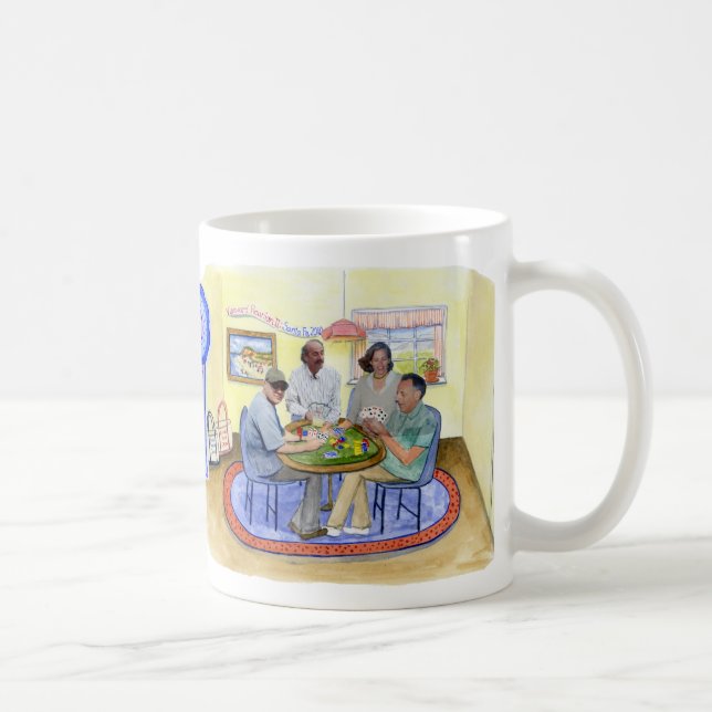 Taza De Café ganador de la competencia del arte (Derecha)