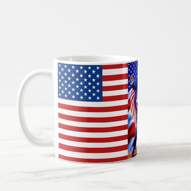 Taza De Café Ganador de la presidencia de Donald Trump 2024 (Izquierda)