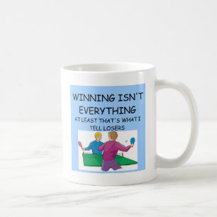 Taza De Café Ganador de los TENIS DE MESA