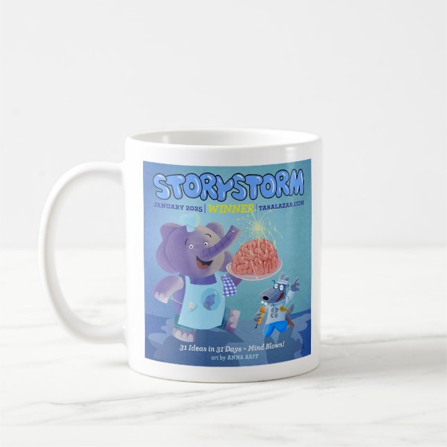 Taza De Café Ganador de Storystorm 2025 (Izquierda)