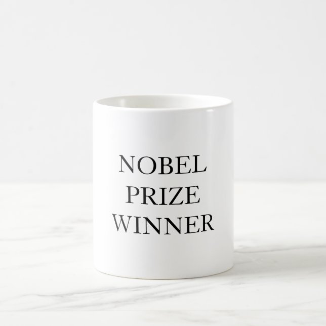 TAZA DE CAFÉ GANADOR DEL PREMIO NOBEL (Centro)