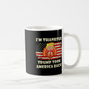 Taza De Café Ganador: Estoy agradecido de que Trump haya ganado