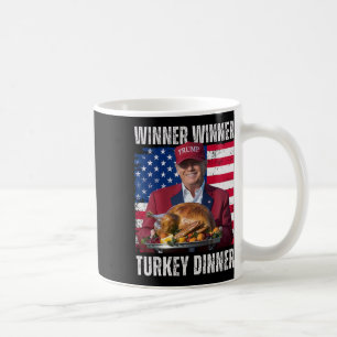 Taza De Café Ganador Navidad cena Santa Trump fea sw