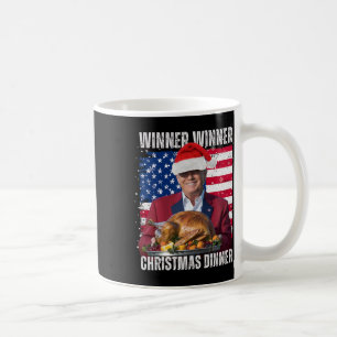 Taza De Café Ganador Navidades Cena Humor gracioso Trump X