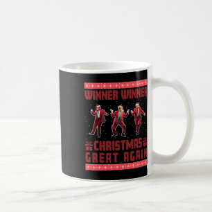 Taza De Café Ganador Navidades de Santa Trump
