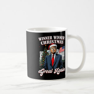 Taza De Café Ganador Navidades grandes de nuevo divertido Trump