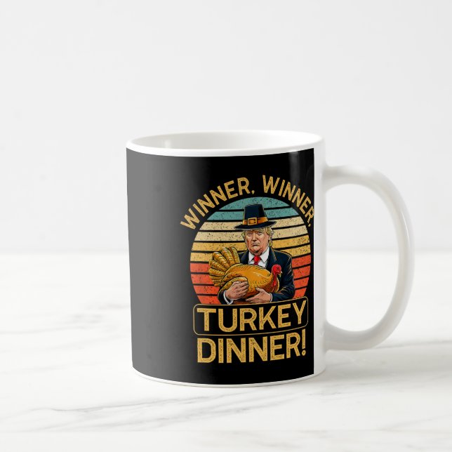 Taza De Café Ganador Turco Cena Humor gracioso Trump (Derecha)