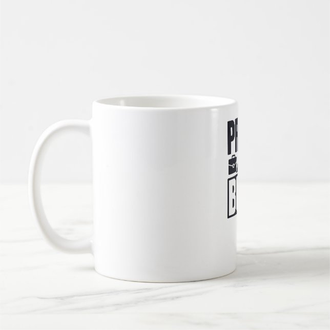 Taza De Café Ganancia sobre empresario Minimalista ocupado (Izquierda)