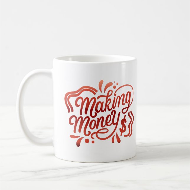Taza De Café ganar dinero (Izquierda)
