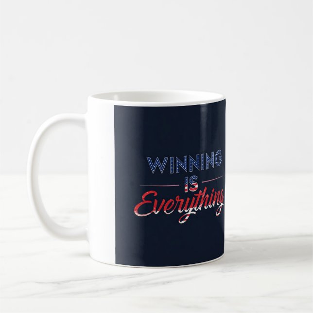 Taza De Café Ganar es todo (Izquierda)