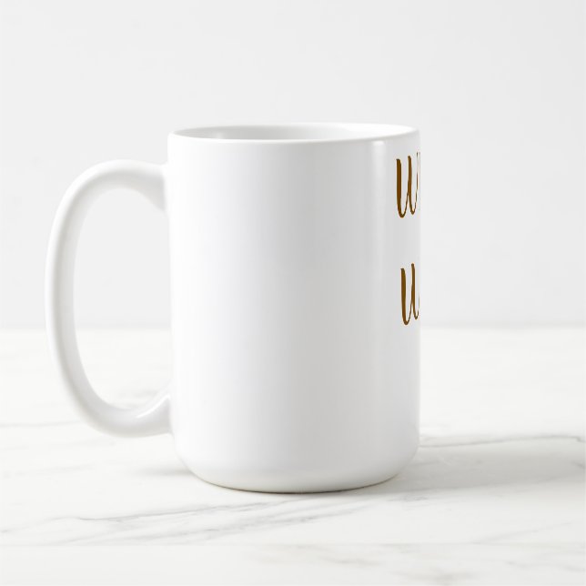 Taza De Café Ganar Interiormente (Izquierda)