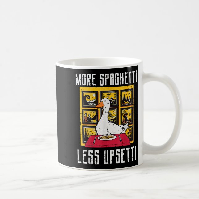 Taza De Café Ganar más Spaghetti Menos Etti Gracioso Animal Hom (Derecha)