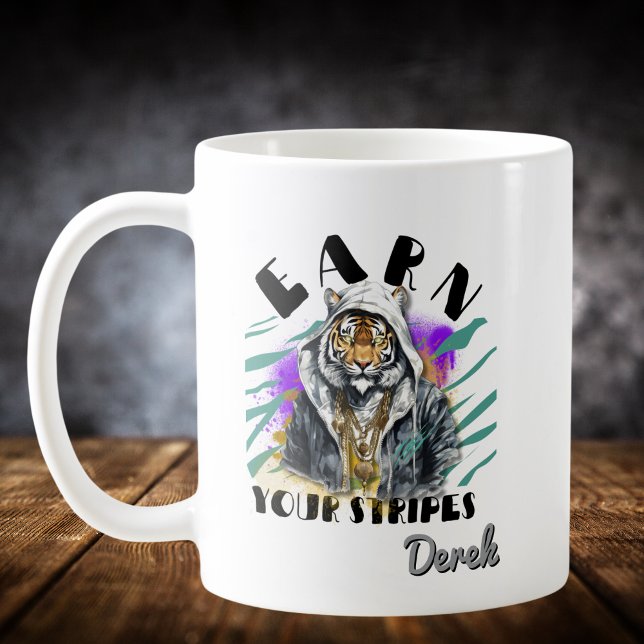 Taza De Café Gánate Tus Rayas (Subido por el creador)