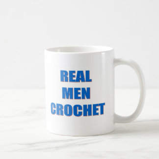 Taza De Café Ganchillo real de los hombres