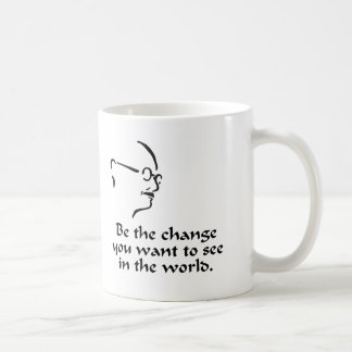 Taza De Café Gandhi - cambio