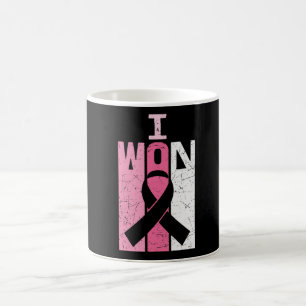 Taza De Café Gané regalo para mujeres sobrevivientes de cáncer 